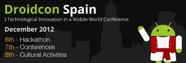 DroidCon Spain, del 6 al 8 de diciembre, en Murcia