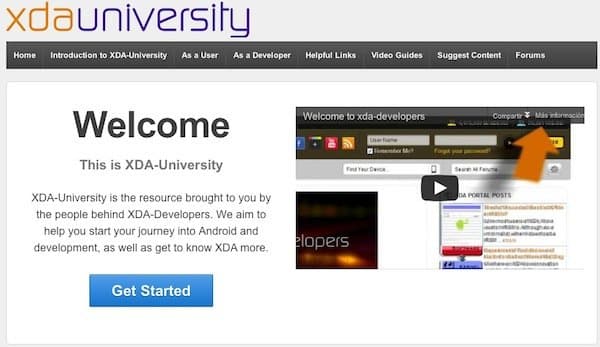 XDA University, comenzando con el hackeo de Android