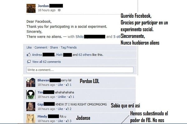 La aparente veracidad del timeline social