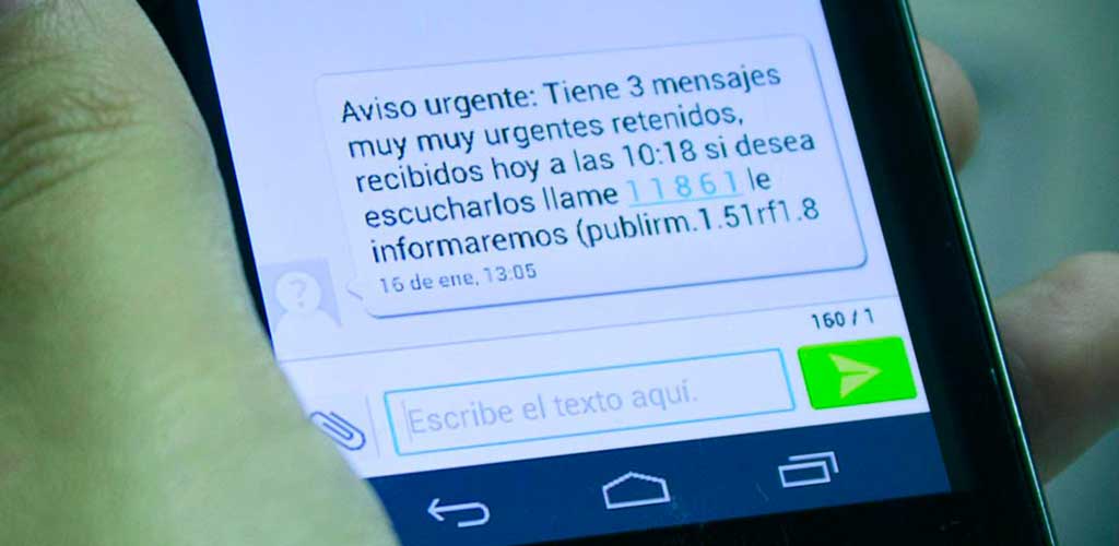 fraude sms