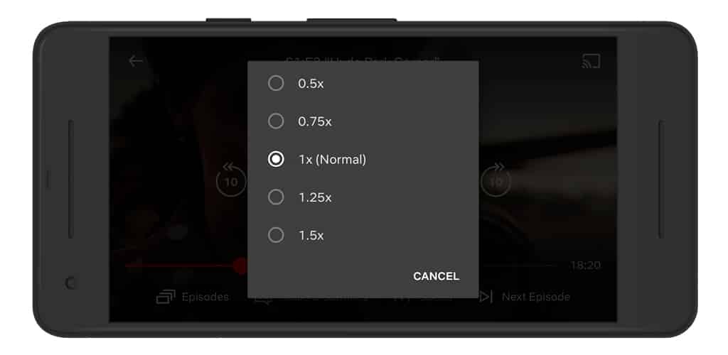 speed dialog frame