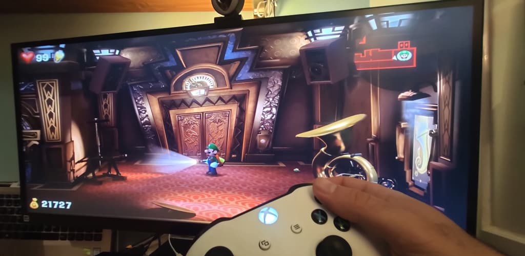 Jugar Nintendo Switch mando xbox