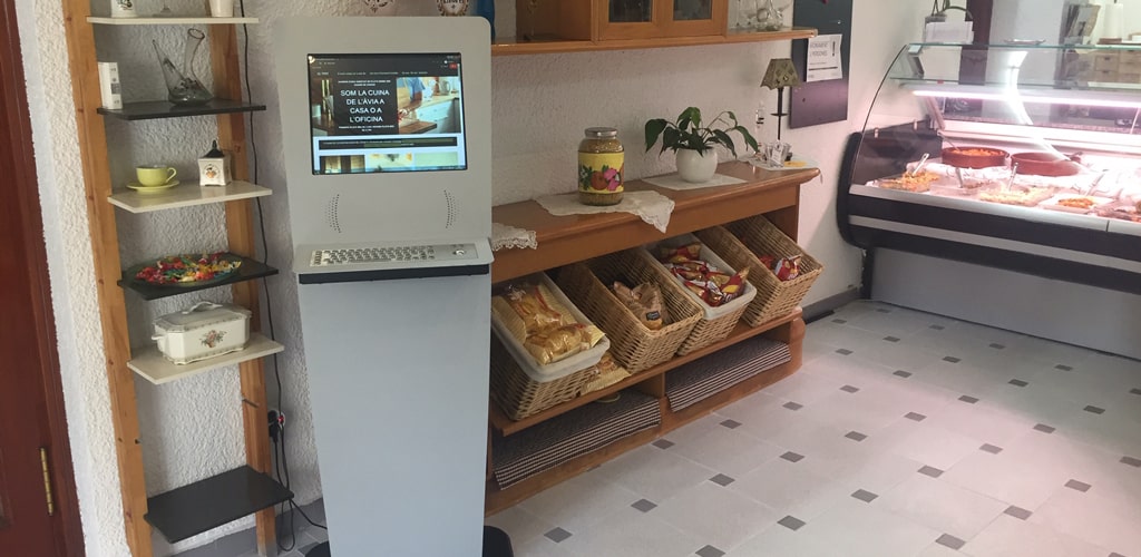 configurar kiosko pedido web