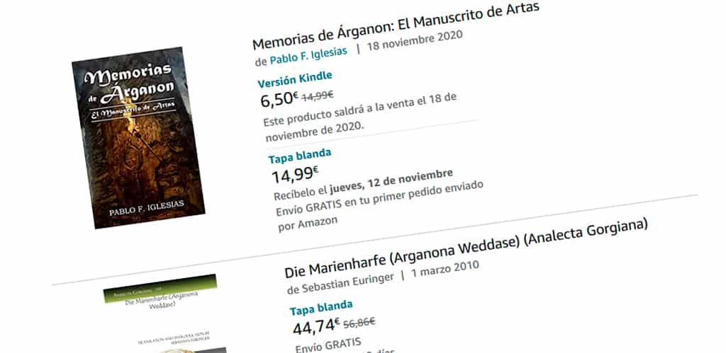 precio libro autopublicar amazon