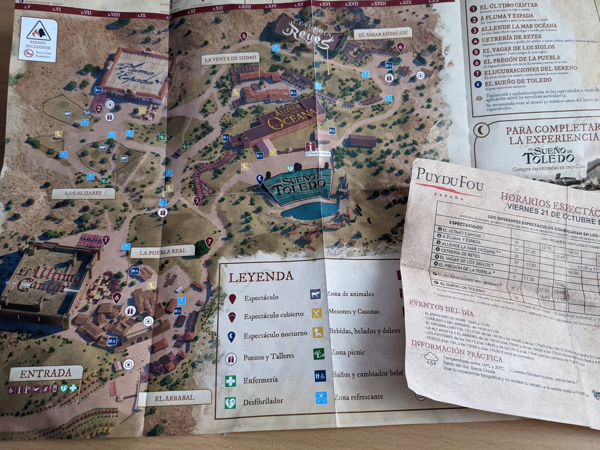 mapa puy du fou