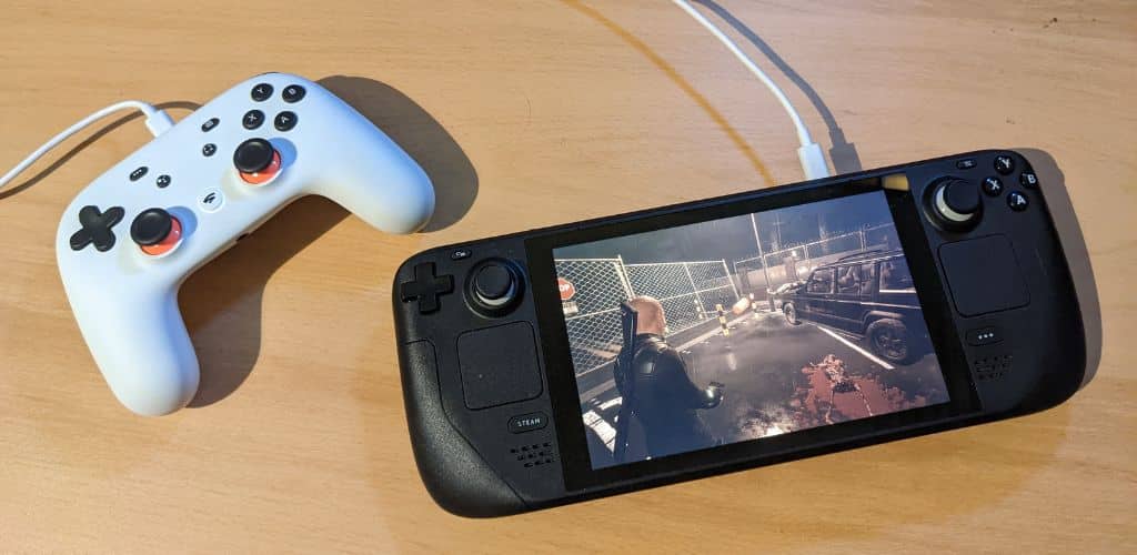 mando stadia juego steam