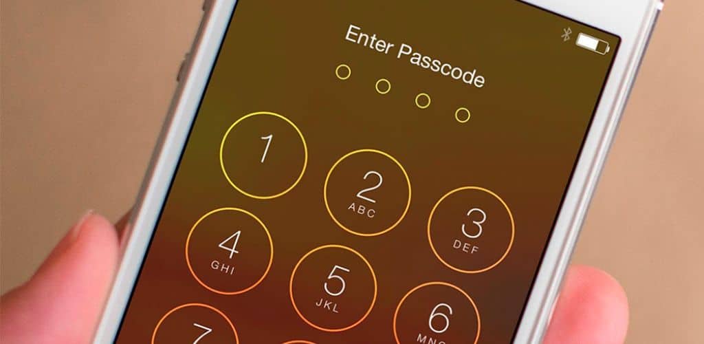 passcode iphone