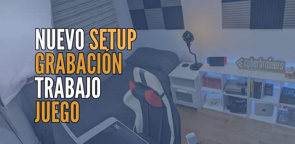 nuevo setup grabacion trabajo
