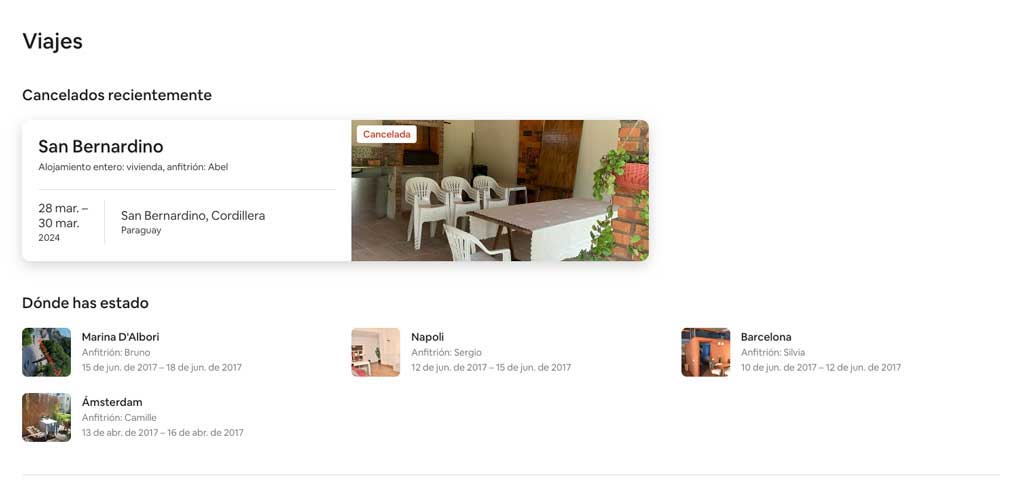 acceso cuenta terceros airbnb