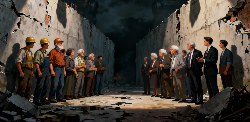 España huelga politicos