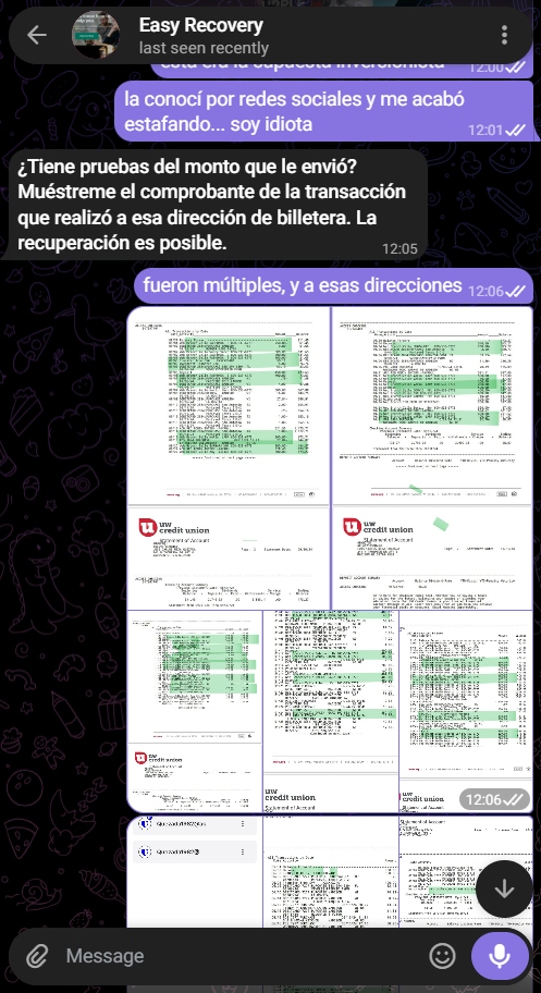 fraude telegram 2