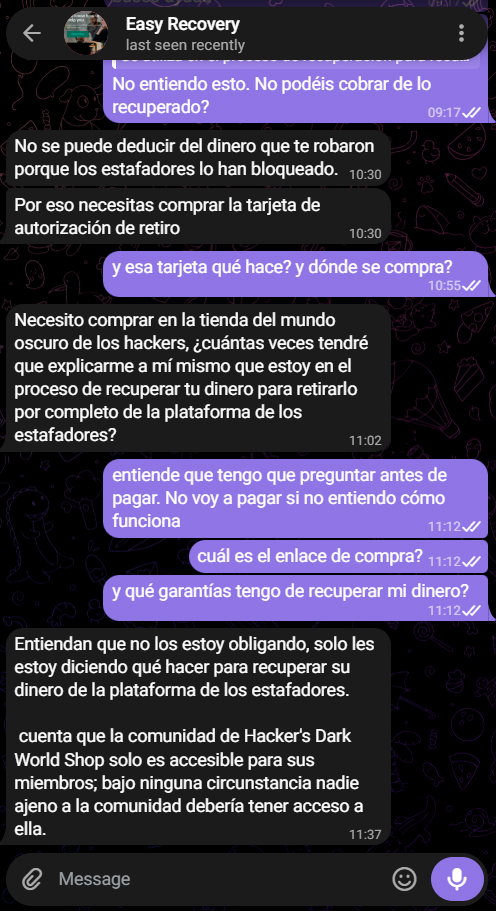 fraude telegram 4
